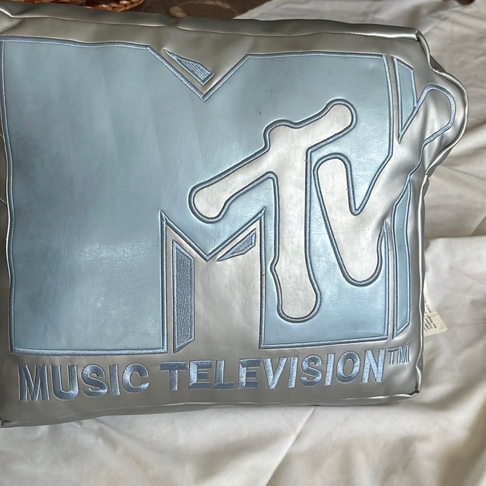 MTV accent pillow